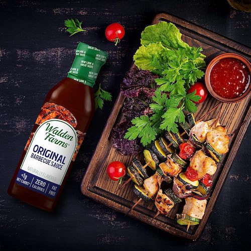 Walden Farms ゼロカロリー オリジナル BBQソース 12oz/340g バーベキュー ソース 無脂肪 コレステロールゼロ グルテンフリー ヴィー  BBQ Sauce 5