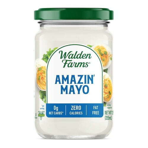 Walden Farms ゼロカロリー アメージングマヨ 12oz/340g マヨネーズ 無脂肪 コレステロールゼロ グルテンフリー ヴィー Amazin Mayo' 1