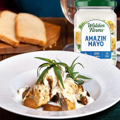 Walden Farms ゼロカロリー アメージングマヨ 12oz/340g マヨネーズ 無脂肪 コレステロールゼロ グルテンフリー ヴィー Amazin Mayo' 3