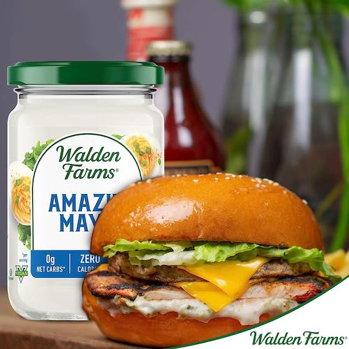 Walden Farms ゼロカロリー アメージングマヨ 12oz/340g マヨネーズ 無脂肪 コレステロールゼロ グルテンフリー ヴィー Amazin Mayo' 4