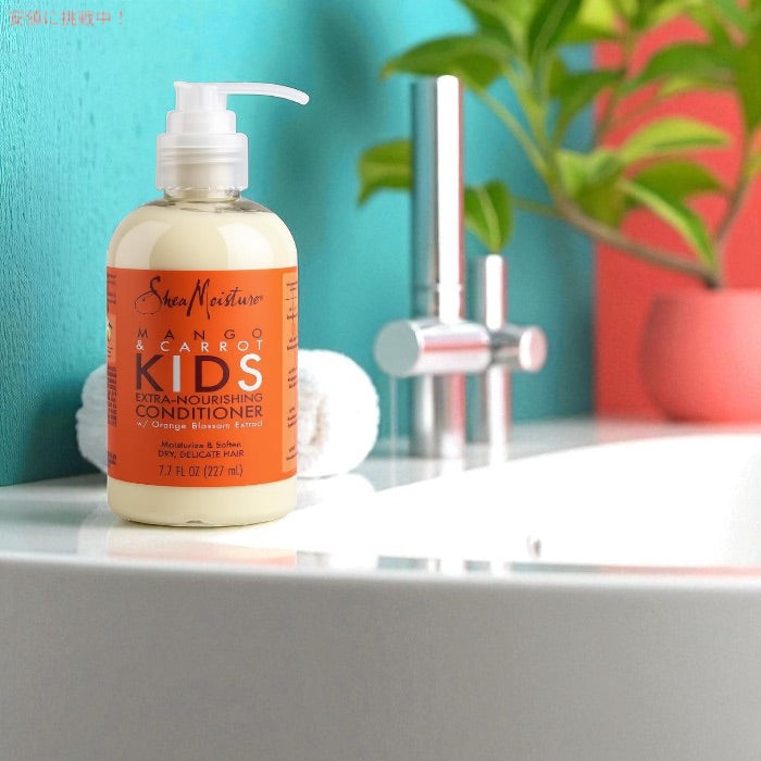 Shea Moisture シアモイスチャー 子供用 コンディショナー マンゴー＆キャロット 227ml / 7.7oz キッズ Mango & Carrot Kids, Conditioner 3