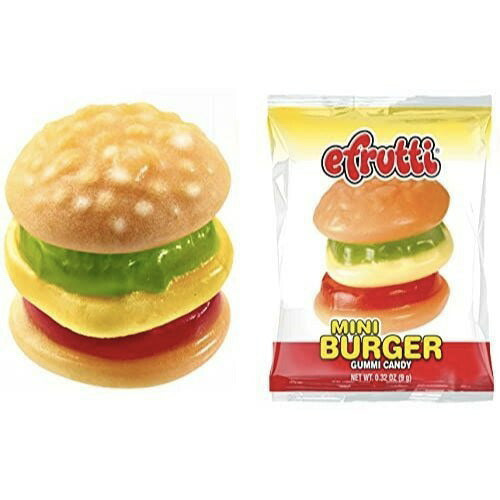 E.Frutti アメリカお菓子 グミ ミニハンバーガー 540g 約60個入り Gummi Mini Burger 60-count 3