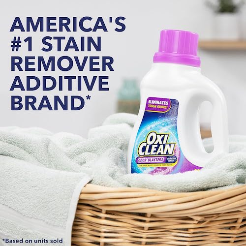 アメリカ版 OxiClean オキシクリーン 臭い除去＆染み抜き 液体 50oz 1.47リットル 6