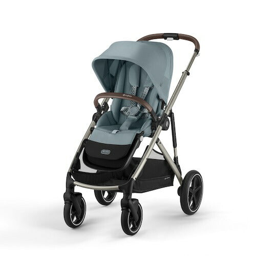 CYBEX サイベックス ベビーカー ガゼルS [スカイブルー] (Taupe Frame) Stroller Gazelle S Sky Blue 6