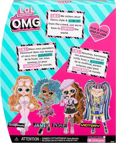 L.O.L Surprise LOL サプライズ OMG ヴィクトリー ファッションドール アクセサリー付き OMG Victory Fashion Doll 4