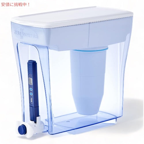 ZeroWater 20カップ すぐに注ぐディスペンサー 水フィルターピッチャー クリア ZD-20RP-N 20 Cup Pitcher 1