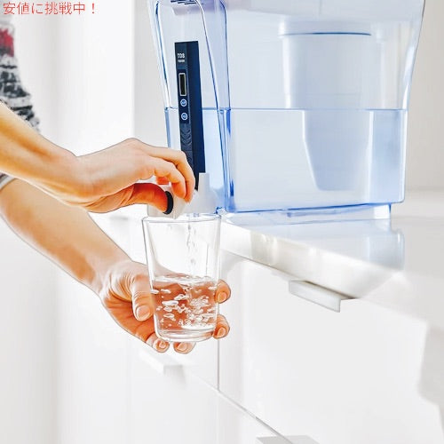 ZeroWater 23 Cup Dspnsr with Free TDS Me 水フィルターピッチャー 23カップ ZD018 6