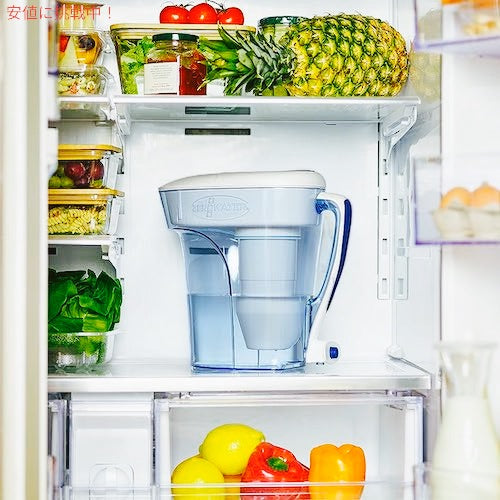 ZeroWater 12 Cup Pitcher with Free Water Quality Meter 141 水フィルターピッチャー 12カップ MAIN-50479 7