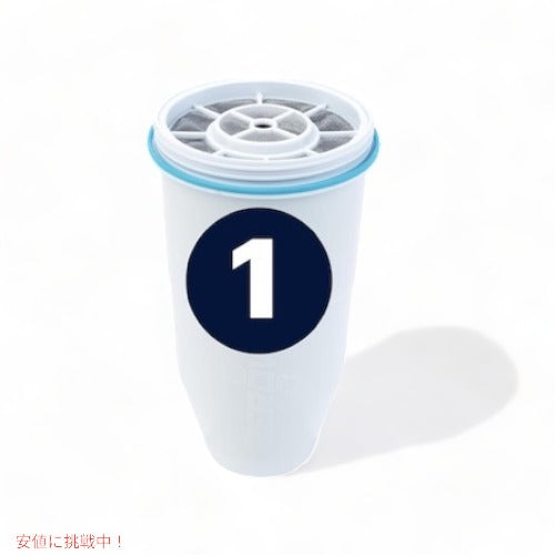 ZeroWater Replacement Filter for Pitchers 水フィルターピッチャー用 交換フィルター （ご希望のセット数をお選びください） 4