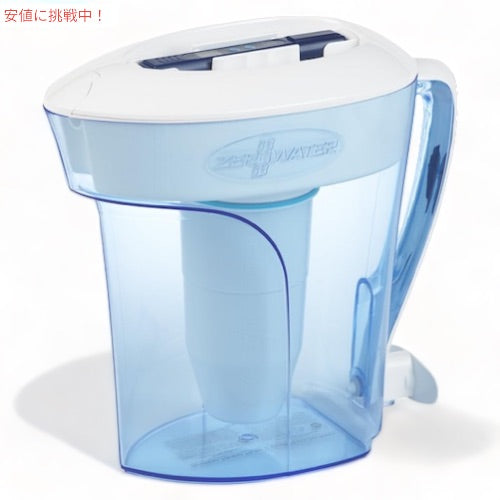 ZeroWater 水フィルターピッチャー 10カップ ZP-010 & 交換フィルター 2個パックx1箱 お得なセット 2
