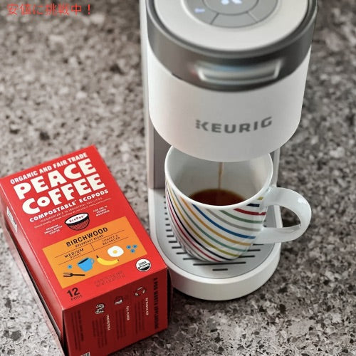 Peace Coffee ピースコーヒー キューリグ Kカップ オーガニック コーヒー豆  バーチウッド 12個入り 2