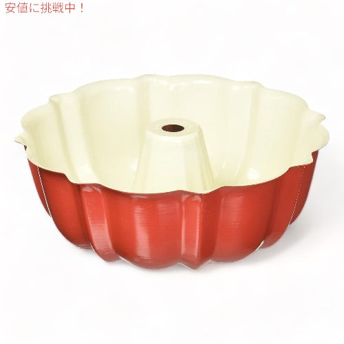 Nordic Ware バントパン レッド 12カップ 約3000cc バント型 ケーキ型 焼き型 製菓 お菓子作り ケーキ作り 51122 Bundt Pan 12-cup Red 4