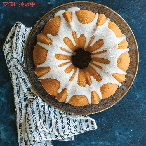 Nordic Ware バントパン ネイビー 12カップ 約3000cc バント型 ケーキ型 焼き型 製菓 お菓子作り ケーキ作り 51154 Bundt Pan 12-cup Navy 2