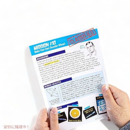 スパイサイエンスキット 10種類の秘密スパイミッション 探偵キット ごっこ遊び NATIONAL GEOGRAPHIC Spy Science Kit 2