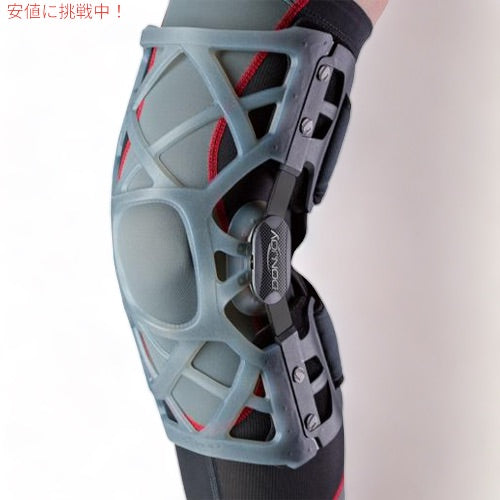OA リアクション ウェブ ニーブレース Mサイズ （内側左/外側右） アンダースリーブ付き 膝用 DonJoy OA Reaction WEB Knee Brace, Medial Left/Lateral Right 1