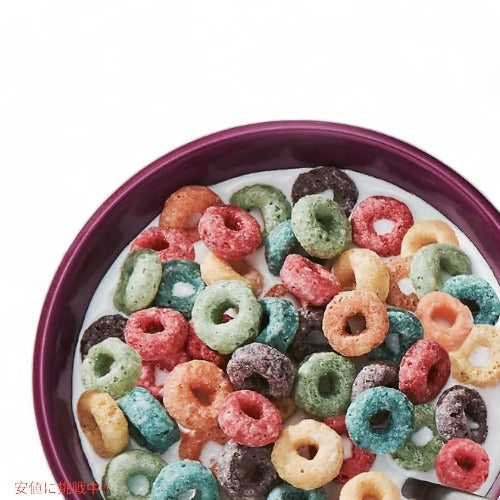 ケロッグ フルーツループ シリアル 大容量 1.24kg (43.6oz) 朝食 Kellogg's Froot Loops Cereal 3