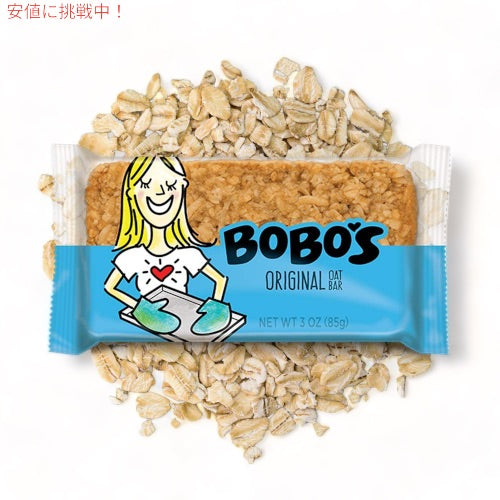 Bobo's オーツバー マルチパック 12個入り オーガニック 全粒ロールドオーツ Oat Bars Multi pack 4