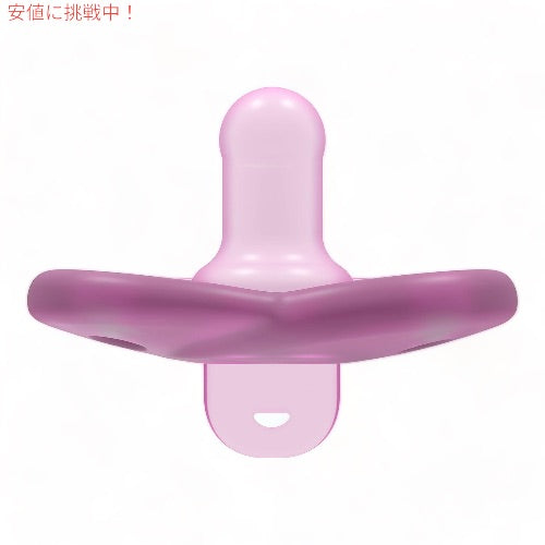 フィリップス アヴェント 赤ちゃん用おしゃぶり 2個入り 3-18か月用 [ハート型・ピンク＆ライトピンク] Philips Avent Heart Pacifier 3