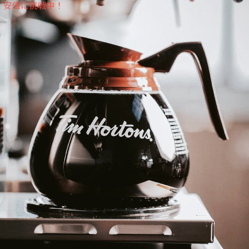 ティムホートンズ コーヒー豆 ダークロースト 340g / 12oz 深煎り アラビカ 挽き豆 粉 Tim Horton's 100% Arabica Dark Roast Ground Coffee 5