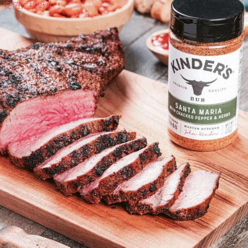 キンダーズ Kinder's サンタマリア 黒胡椒 ＆ ハーブ 215g ミックススパイス 調味料 ハーブ Santa Maria with Cracked Pepper and Herbs 7.6 oz 5