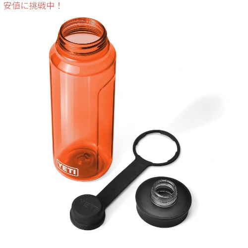 YETI Yonder 1L/34オンス ウォーターボトル テザーキャップ付き オレンジ YONDER 1L / 34 OZ WATER BOTTLE  WITH TETHER CAP ORANGE 6