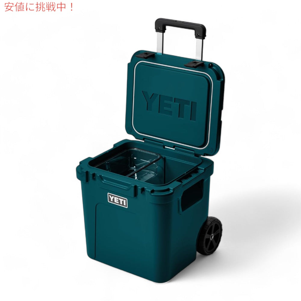 YETI イエティ ローディ 48 ホイール付き クーラーボックス アガベティール ROADIE 48 Wheeled Cooler AGAVE TEAL 3
