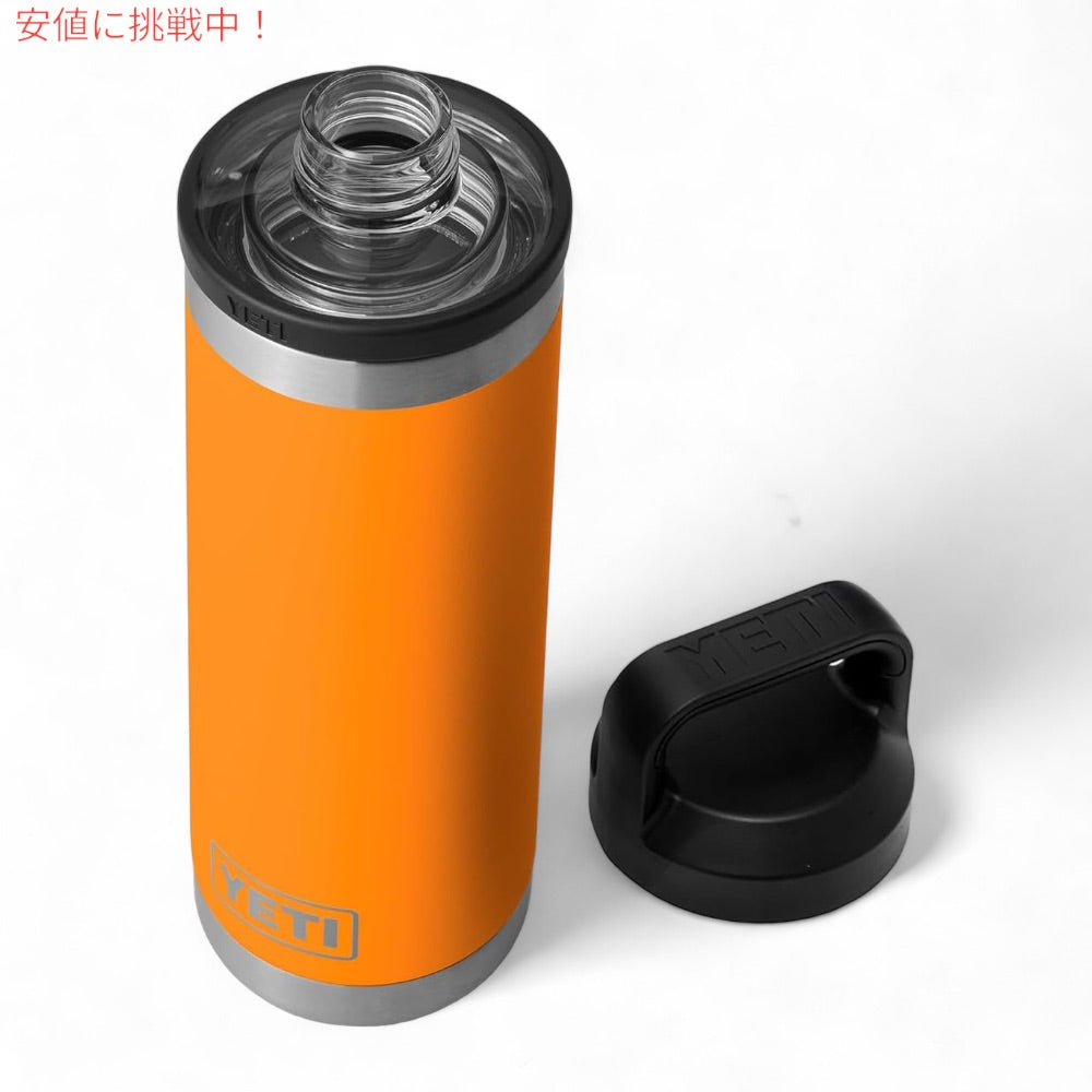 YETI イエティ ランブラー ボトル 18 oz / 532 ml チャグキャップ付き キングクラブオレンジ 水筒 保温 保冷 Rambler 18 oz Bottle With Chug Cap ORANGE 2