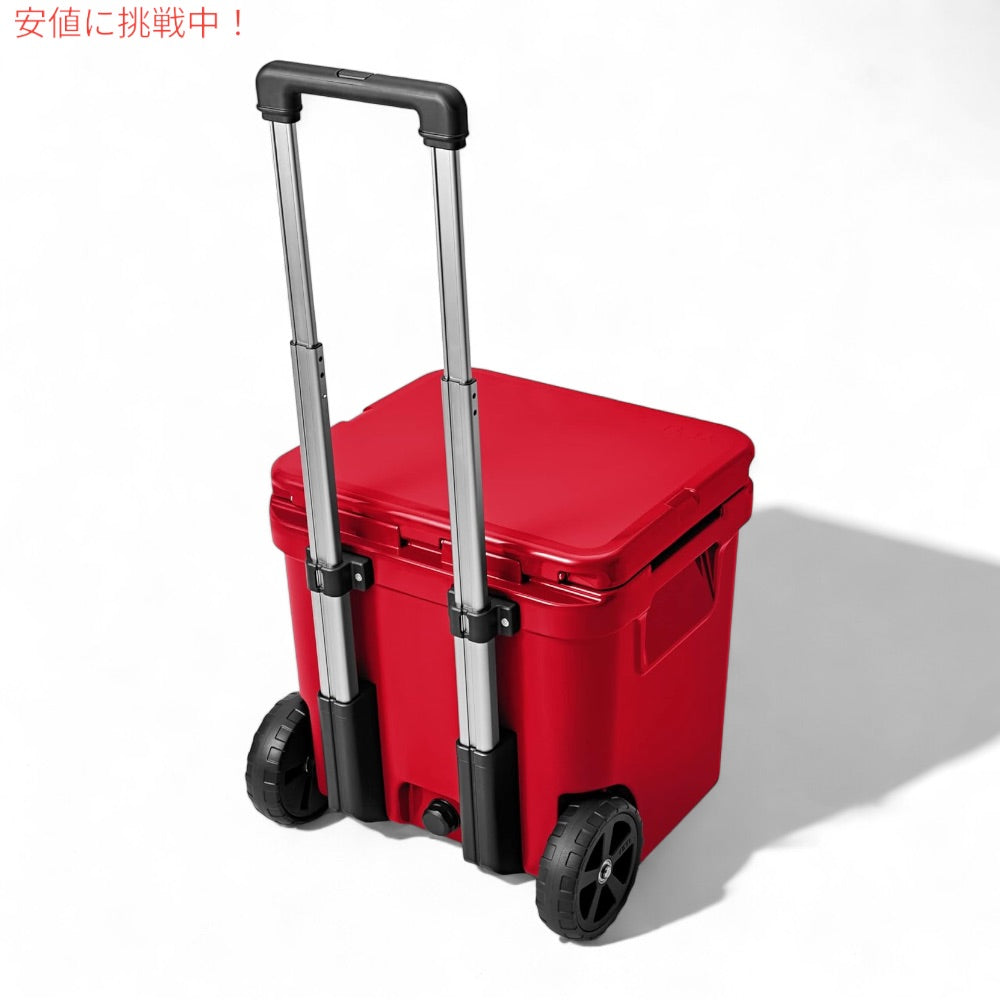 YETI イエティ ローディ 48 ホイール付き クーラーボックス レスキューレッド ROADIE 48 Wheeled Cooler RESCUE RED 5