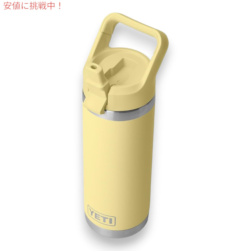 YETI イエティ ランブラー 18オンス (532ml) ウォーターボトル ストローキャップ付き デイブレークイエロー Rambler 18 oz WATER BOTTLE Daybreak Yellow 5