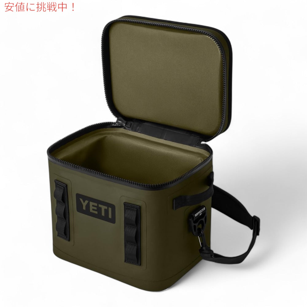 YETI イエティ ホッパー フリップ 12 ソフトクーラー オリーブブラック クーラーバッグ 保冷バッグ Hopper Flip12 Soft Cooler Olive/Black 4