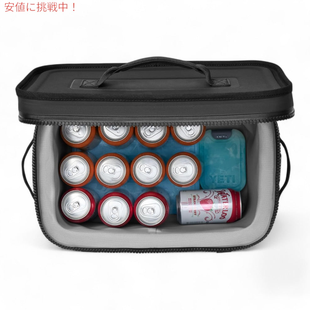 YETI イエティ ホッパー フリップ18 ソフトクーラー ブラック クーラーバッグ Hopper Flip18 Soft Cooler Black 5