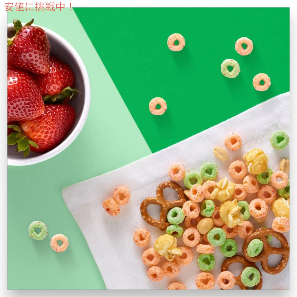 【2個セット】ケロッグ Kellogg's アップルジャックス シリアル アップル＆シナモン 470g ファミリーサイズ Apple Jacks Apples and Cinnamon 16.6oz 2