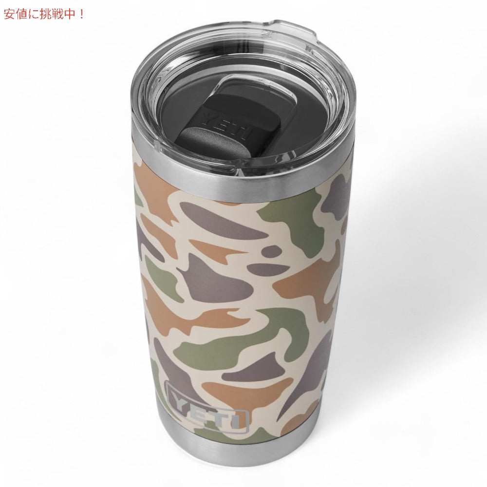 YETI イエティ ランブラー 20oz タンブラー マグスライダー蓋 タンカモ 保冷 保温 水筒 591ml  Rambler 20oz Tumbler MagSlider Tan Camo 2
