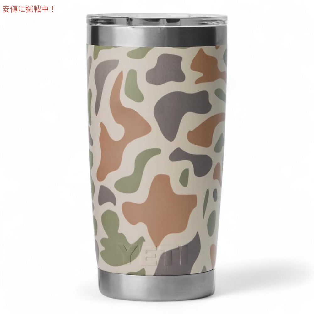 YETI イエティ ランブラー 20oz タンブラー マグスライダー蓋 タンカモ 保冷 保温 水筒 591ml  Rambler 20oz Tumbler MagSlider Tan Camo 3