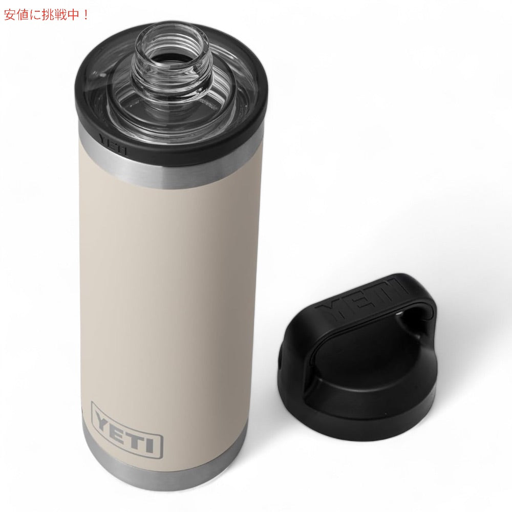 YETI イエティ ランブラー ボトル 18oz / 532ml チャグキャップ ケープトープ 水筒 保温 保冷 Rambler 18oz Bottle With Chug Cap Cape Taupe 4