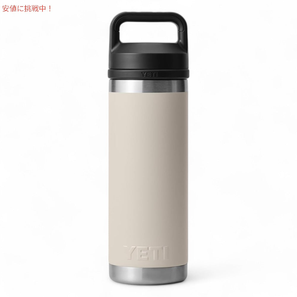 YETI イエティ ランブラー ボトル 18oz / 532ml チャグキャップ ケープトープ 水筒 保温 保冷 Rambler 18oz Bottle With Chug Cap Cape Taupe 6