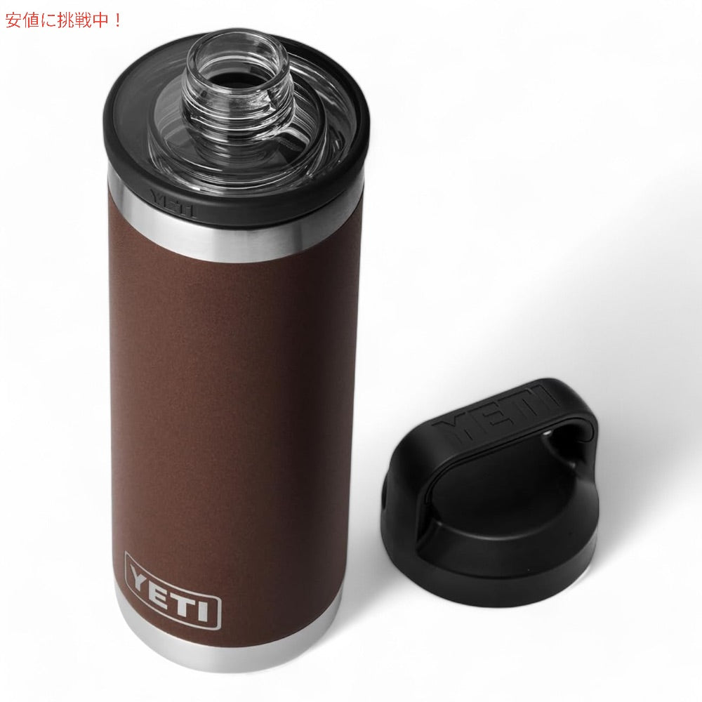YETI イエティ ランブラー ボトル 18oz / 532ml チャグキャップ ウェットランドブラウン 水筒 保温 保冷 Rambler 18oz Bottle With Chug Cap Wetlands Brown 4
