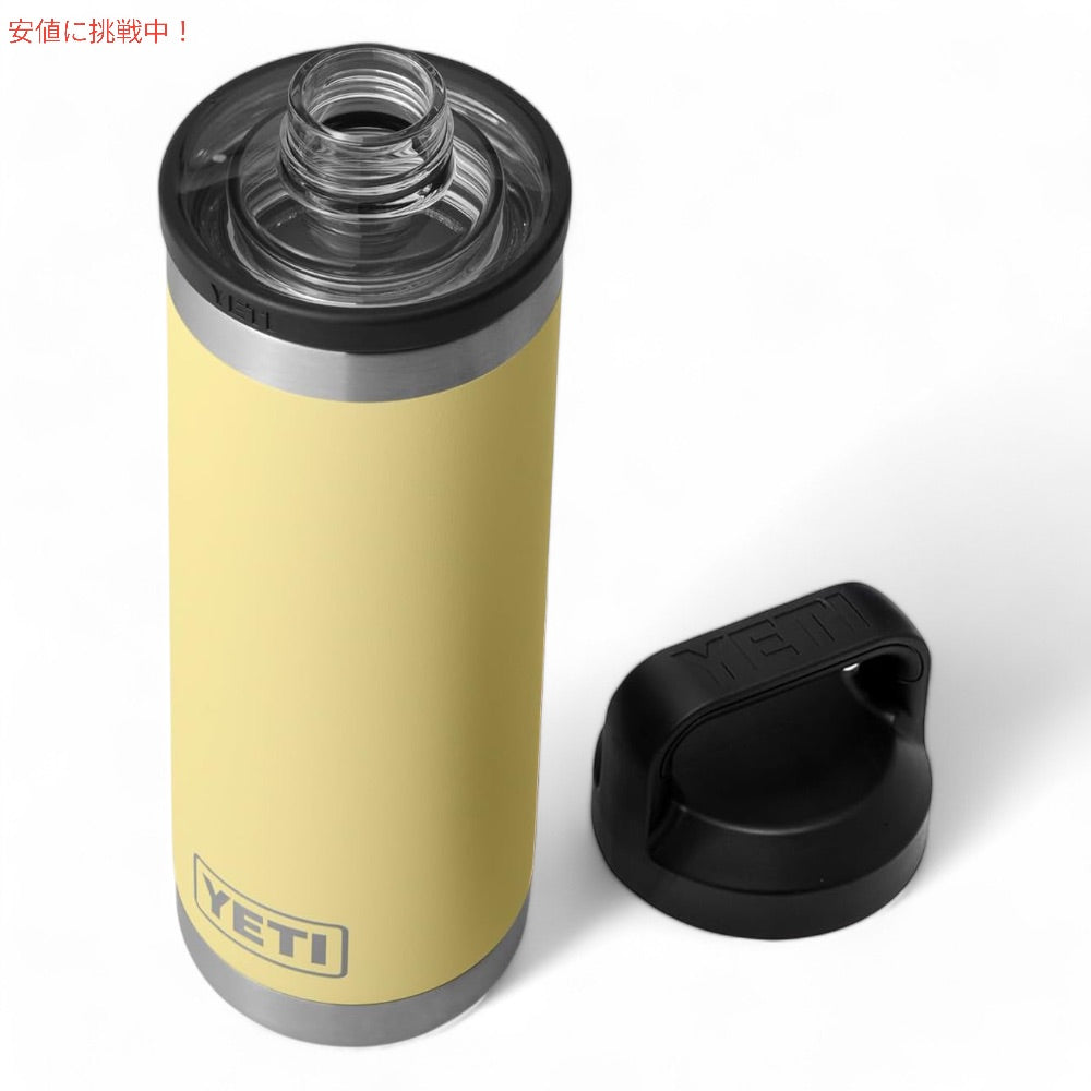 YETI イエティ ランブラー ボトル 18oz / 532ml チャグキャップ デイブレークイエロー 水筒 保温 保冷 Rambler 18oz Bottle With Chug Cap Daybreak Yellow 4