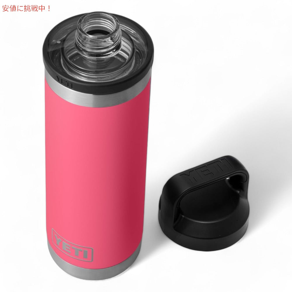 YETI イエティ ランブラー ボトル 18oz / 532ml チャグキャップ トロピカルピンク 水筒 保温 保冷 Rambler 18oz Bottle With Chug Cap Tropical Pink 4