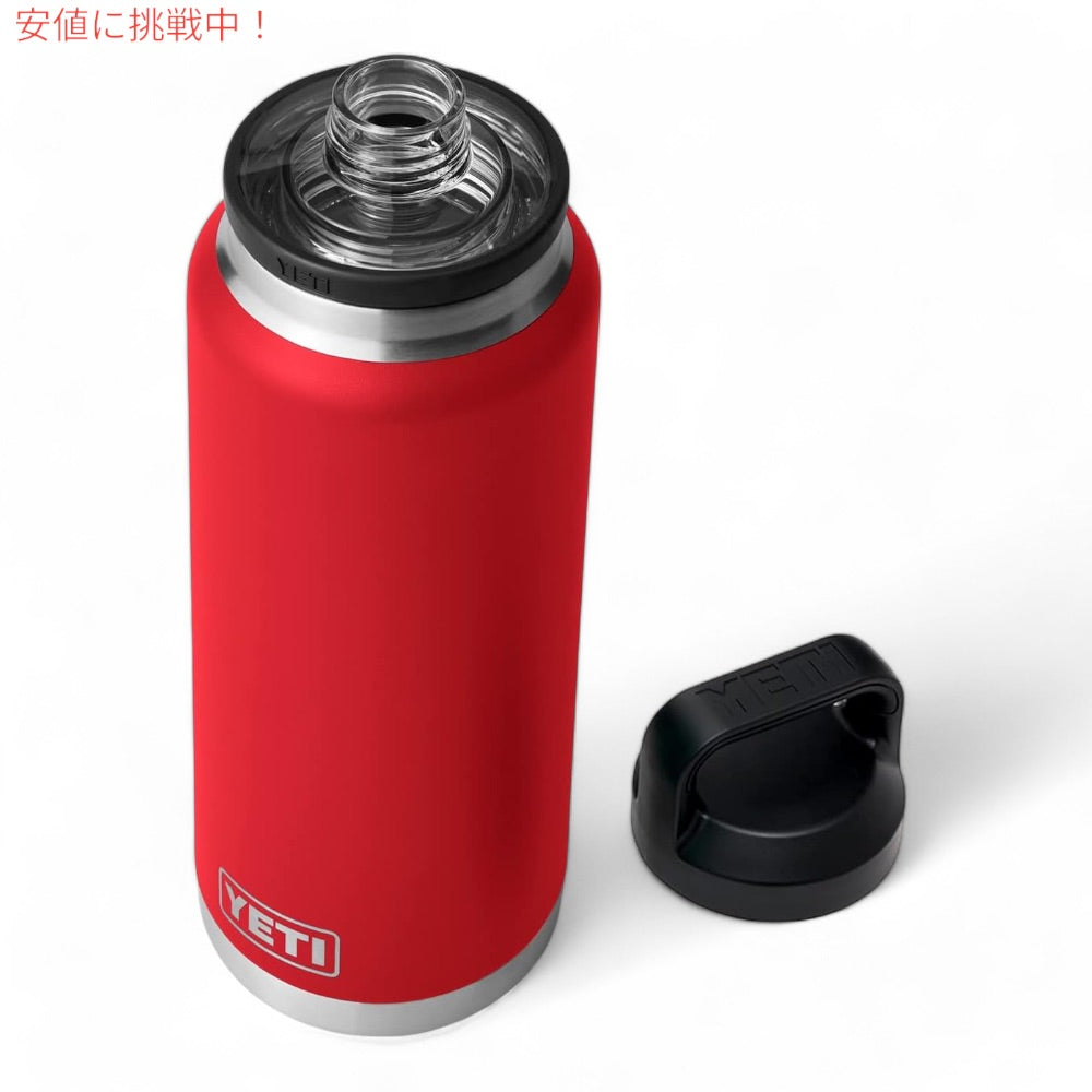 YETI イエティ ランブラー 36oz ボトル チャグキャップ レスキューレッド 1065ml 水筒 Rambler 36 oz Bottle With Chug Cap Rescue Red 2