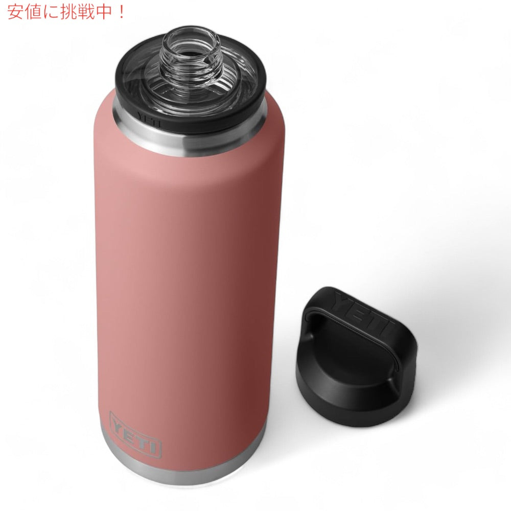イエティ YETI ランブラー 46oz ボトル チャグキャップ付き サンドストーンピンク 1.36リットル Rambler 46 oz Bottle With Chug Cap Sandstone Pink 2
