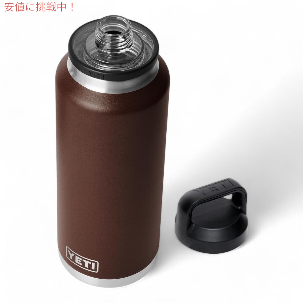 イエティ YETI ランブラー 46oz ボトル チャグキャップ付き ウェットランドブラウン 1.36リットル Rambler 46 oz Bottle With Chug Cap Wetlands Brown 2