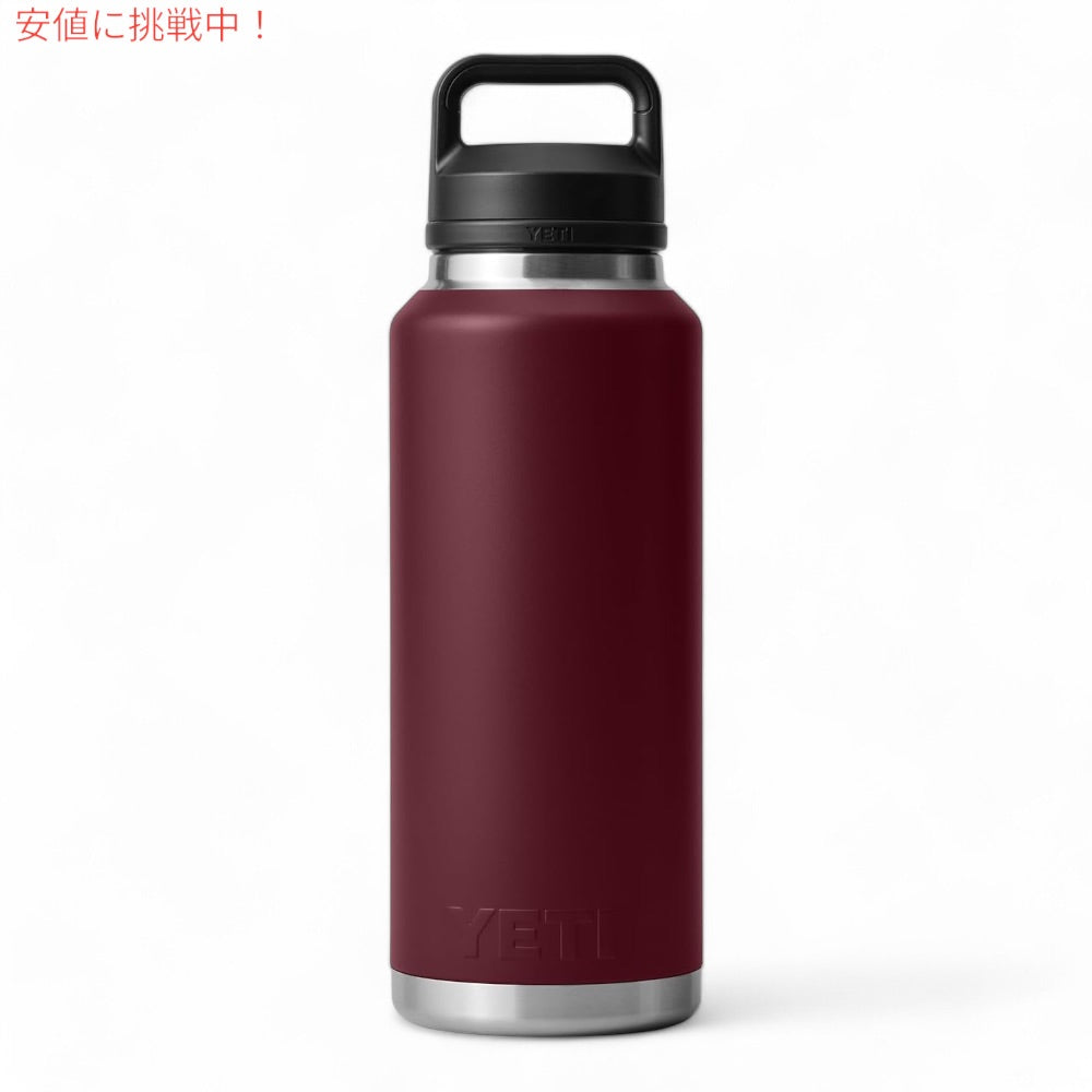 イエティ YETI ランブラー 46oz ボトル チャグキャップ付き ワイルドバインレッド 1.36リットル Rambler 46 oz Bottle With Chug Cap Wild Vine Red 5