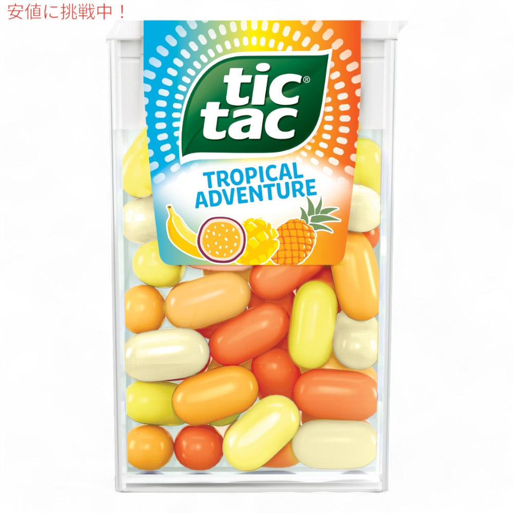ティックタック　トロピカルアドベンチャー/ Tic Tac Tropical Adventure 1.7oz（49g）x12個セット 6