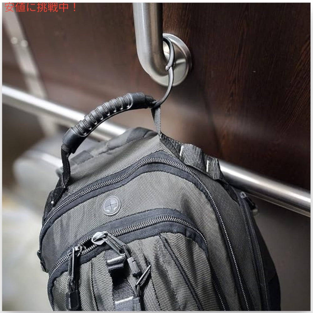 クリッパ Clipa バッグハンガー [マットブラック] 耐荷重15kg Bag Hanger Matte Black 6