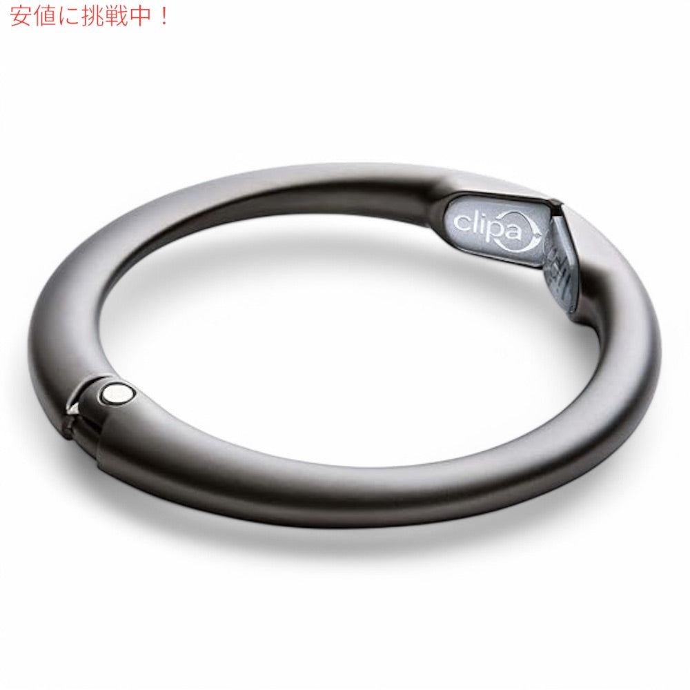 クリッパ Clipa バッグハンガー [マットヘマタイト] 耐荷重15kg Bag Hanger Matte Hematite 2