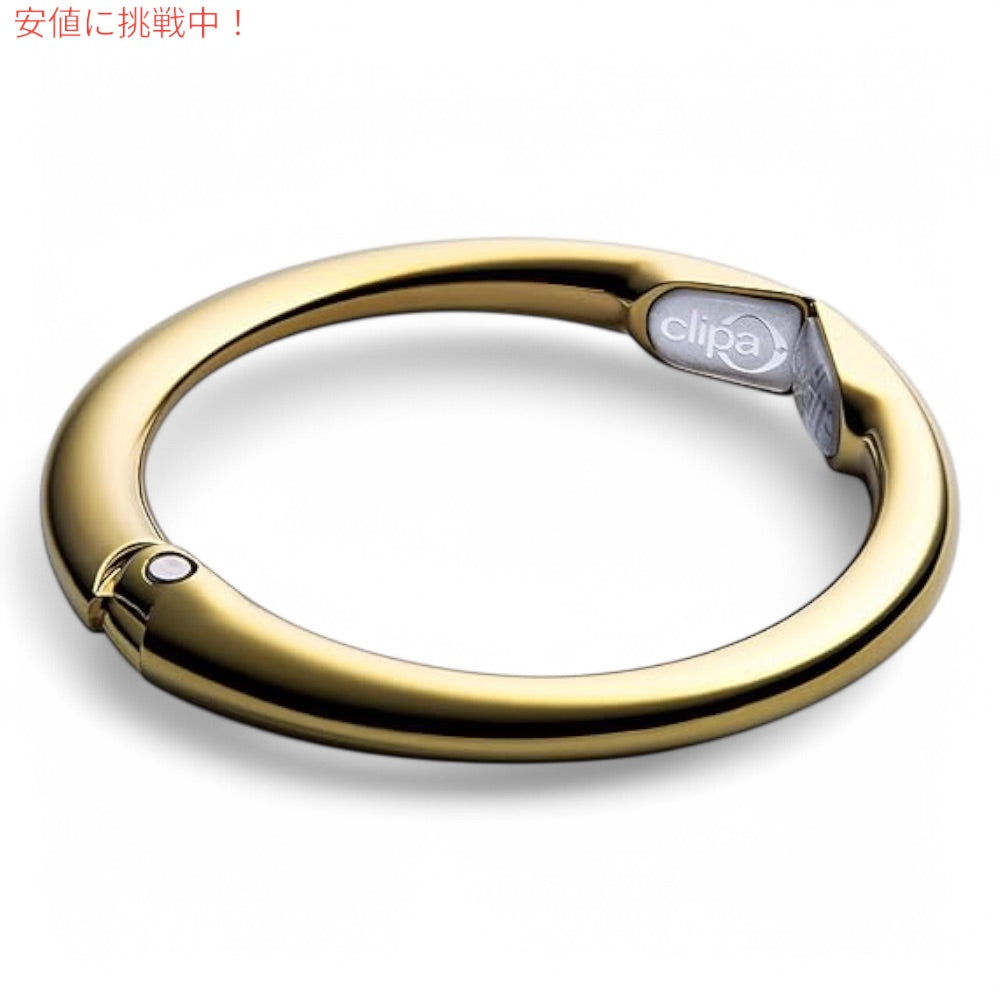 クリッパ Clipa バッグハンガー [ポリッシュドゴールド] 耐荷重15kg Bag Hanger Polished Gold 2