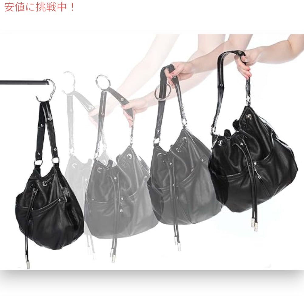 クリッパ Clipa バッグハンガー [ポリッシュドヘマタイト] 耐荷重15kg Bag Hanger Polished Hematite 4