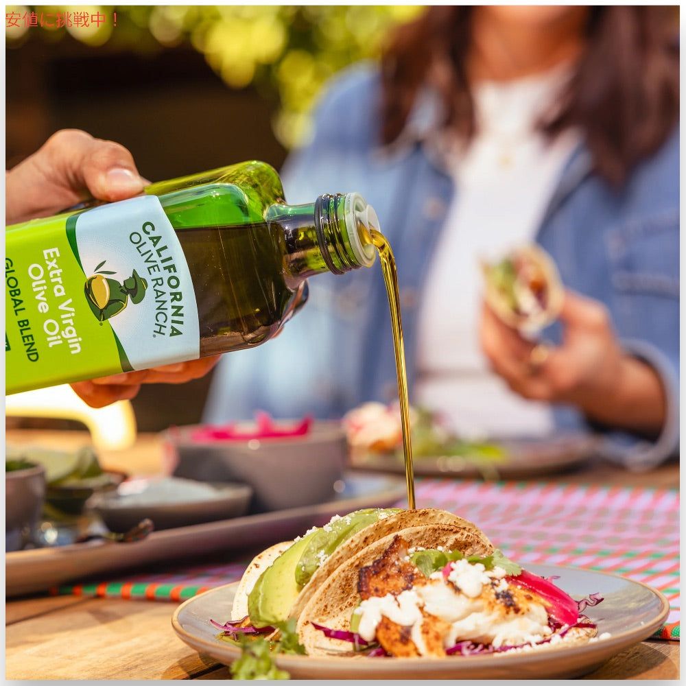 California Olive Ranch カリフォルニアオリーブランチ エキストラバージンオリーブオイル グローバルブレンド 500ml / 16.9oz  Extra Virgin Olive Oil 3