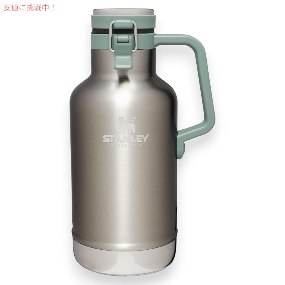 Stanley スタンレー スタンレー Classic グロウラー 1.9リットル/64oz [Stainless Steel Shale ステンレススチールシェール]  Stanleyキャンプ用品 2